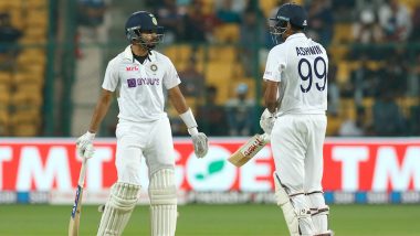 IND vs SL Pink-Ball Test Day 2: श्रीलंकेला झटपट दोन विकेट, आर अश्विन पाठोपाठ श्रेयस अय्यर पायचीत होऊन पॅव्हिलियनमध्ये