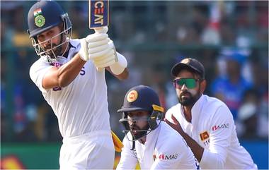 IND vs SL Pink-Ball Test Day 1: बेंगलोरमध्ये लढवय्या श्रेयस अय्यर याचे शतक हुकले, घरच्या मैदानावर टीम इंडियाचे शेर 252 धावांत ढेर; श्रीलंकेची शानदार गोलंदाजी