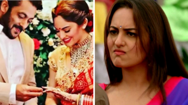 Sonakshi Sinha चे Salman Khan सोबत झाले लग्न? सोशल मीडिया व्हायरल झालेल्या फोटोवर भडकली अभिनेत्री