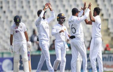 IND vs SL 1st Test Day 1: विश्वा फर्नांडोने भारताला दिला चौथा झटका, हनुमा विहारी याला दाखवला पॅव्हिलियनचा रस्ता; पहा स्कोर