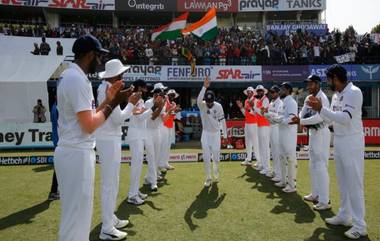 IND vs SL 1st Test Day 2: विराट कोहली याला 100व्या कसोटी सामन्यात टीम इंडियाकडून ‘गार्ड ऑफ ऑनर’ (Watch Video)