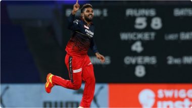 IPL 2022, RCB vs KKR Match 6: कोलकाताची घसरगुंडी सुरूच, सुनील नारायण पाठोपाठ शेल्डन जॅकसन पॅव्हिलियनमध्ये परतला