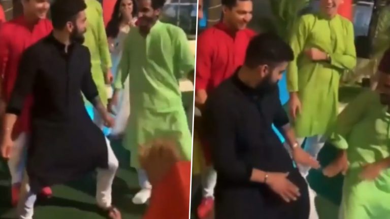 Glenn Maxwell-Vini's Reception मध्ये Virat Kohli थिरकला ट्रेडिंग Oo Antava गाण्यावर (Watch Video)