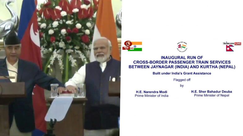 Indian Railways: भारत-नेपाळ दरम्यान 8 वर्षांनंतर पुन्हा धावणार रेल्वे; PM मोदी आणि नेपाळचे पंतप्रधान दाखवणार ग्रीन सिग्नल, जाणून घ्या किती असेल भाडे