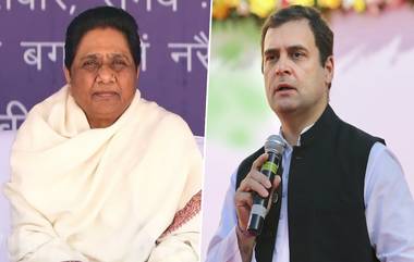 Mayawati On Rahul Gandhi: राहुल गांधींच्या वक्तव्यावर मायावतींचा पलटवार, म्हणाल्या- काँग्रेसची अवस्था उदास मांजरासारखी