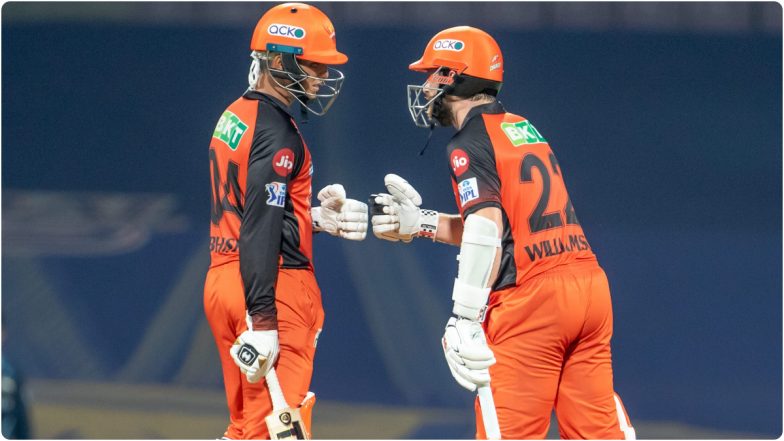IPL 2022, DC vs SRH Match 50: पॉवरप्लेमध्ये सनरायझर्सला दुहेरी दणका, अभिषेक पाठोपाठ केन विल्यमसन पॅव्हिलियनमध्ये परतला
