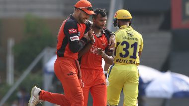 IPL 202, CSK vs SRH Match 17: चेन्नईच्या फलंदाजांचा फ्लॉप शो सुरूच, सनरायझर्स हैदराबाद समोर विजयासाठी 155 धावांचे लक्ष्य