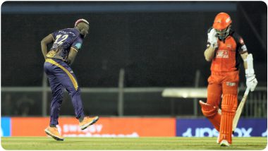 IPL 2022, SRH vs KKR Match 25: हैदराबादला रसेलचा मोठा दणका, राहुल त्रिपाठी याच्या अर्धशतकी खेळीला लावला ब्रेक