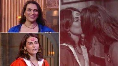 Lock Upp: Saisha Shinde, Mandana Karimi चा Lip Lock कॅमेऱ्यात कैद, व्हिडीओ व्हायरल