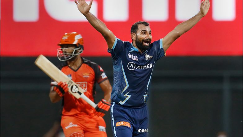 IPL 2022, GT vs SRH Match 40: मोहम्मद शमीला तिसरे यश, निकोलस पूरनने स्वस्तात धरली पॅव्हिलियनची वाट