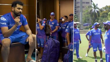 IPL 2022: मुंबई इंडियनने गमावली विजयी लय, पराभवाच्या हॅटट्रिकनंतर कर्णधार रोहित शर्माने आपल्या शब्दांनी भरला नवीन जोश (Watch Video)