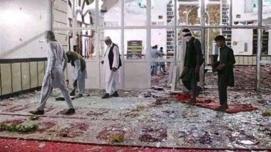 Afghanistan Mazar-e-Sharif Blast: अफगाणिस्तानमधील मजार-ए-शरीफ मशिदीत 4 स्फोट; 18 जणांचा मृत्यू