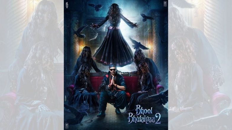 Bhool Bhulaiyaa 2: कार्तिक आर्यनने 'भूल भुलैया'चे नवीन पोस्टर सोशल मीडियीद्वारे केले शेअर