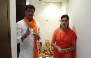 Ravi Rana, Navneet Rana मातोश्री वर हनुमान चालिसा पठणावर ठाम; शिवसैनिक गुंडागर्दी करत असल्याचा रवी राणा यांचा आरोप