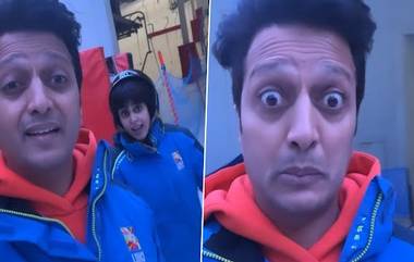 Riteish Deshmukh चा नुकताच पोस्ट केलेला व्हिडीओ पाहून पोट धरून हसाल, पाहा व्हिडीओ