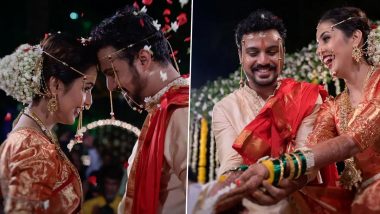 Virajas Kulkarni Shivani Rangole Wedding: अक्षय्य तृतीयेच्या मुहूर्तावर विराजस-शिवानीचा पार पडला पुण्यात विवाहसोहळा  (View Pics)