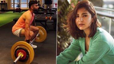 Virat Kohli ला जिममध्ये वर्कआऊट करताना पाहून Anushka Sharma खुश, नवऱ्याची केली स्तुती, पाहा कमेंट