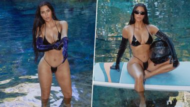 Kim Kardashian चे Bikini मधले सेक्सी फोटो व्हायरल, पाहा फोटो