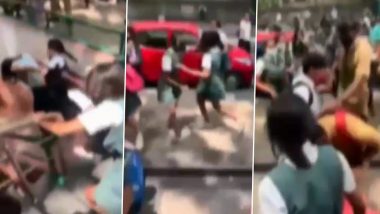 Bengaluru School Girls Fight: बेंगळुरूमध्ये शालेय विद्यार्थ्यांच्या भांडणाचा धक्कादायक व्हिडिओ सोशल मीडियावर व्हायरल