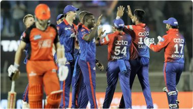 IPL 2022, DC vs SRH: दिल्लीने उडवला हैदराबादचा धुव्वा, 21 धावांनी मिळवला दणदणीत विजय; वॉर्नर-पॉवेलच्या ‘मसल शो’नंतर गोलंदाजांनी केला अचूक मारा