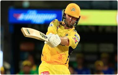 IPL 2022, CSK vs RCB Match 49: चेन्नई सुपर किंग्जला चौथा धक्का, अर्धशतक करून Devon Conway बाद