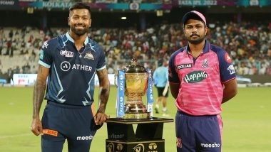 GT vs RR, IPL 2022 Final: राजस्थान रॉयल्सने नाणेफेक जिंकून फलंदाजीचा निर्णय घेतला, जेतेपदाच्या सामन्यासाठी पाहा दोंघांचा प्लेइंग XI