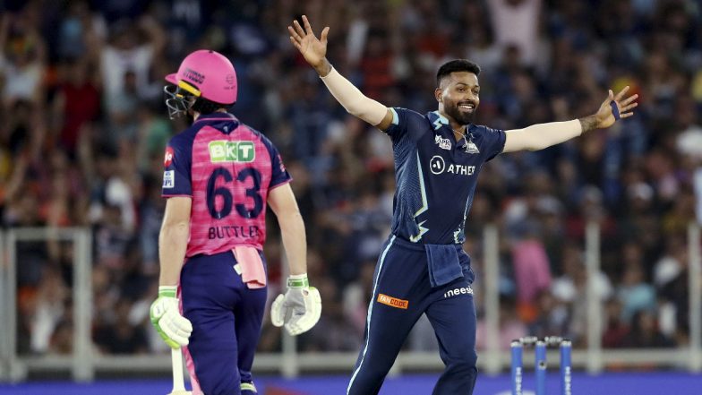 IPL 2022 Final, GT vs RR: हार्दिक पांड्याच्या भेदक माऱ्यापुढे राजस्थानचे ‘राजवाडी’ हतबल, गुजरातसमोर 131 रन्सचे टार्गेट