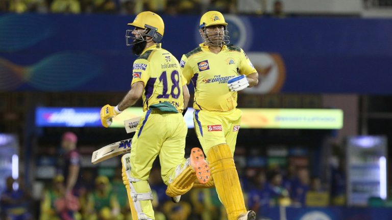 IPL 2022, RR vs CSK: राजस्थानने चेन्नईला 150 धावांत रोखले, मोईन अलीची जोरदार फलंदाजी ठरली लक्षवेधी