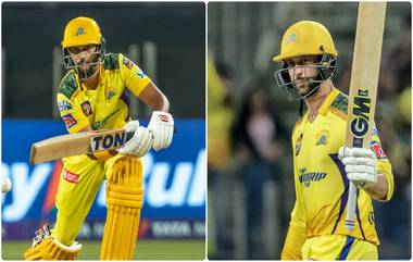 IPL 2022, CSK vs DC: ऋतुराज-कॉन्वेची जोडी सुसाट, PowerPlay मध्ये चेन्नईच्या बिनबाद 57 धावा