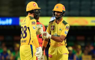 IPL 2022, SRH vs CSK Match 46: सनरायझर्सचा डाव फसला; ऋतूराज गायकवाड- डेव्हन कॉन्वेच्या तोफखान्यासमोर हैदराबादच्या गोलंदाजांची शरणागती, चेन्नईने केल्या 202 धावा