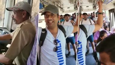 PMPML बस चालक Balaji Gutte यांचा पर्यटकांना सिंहगडावर नेताना पोवाडा गाण्याचा व्हिडीओ वायरल