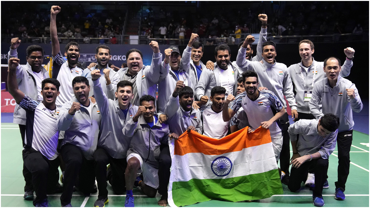 Thomas Cup Final 2022: भारताचे ऐतिहासिक सुवर्ण, 14 वेळा चॅम्पियन इंडोनेशिया 3-0 ने धूळ चारली