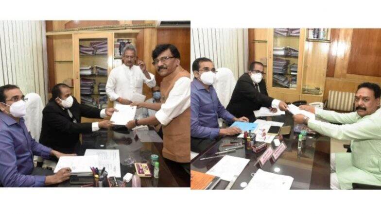 RS Elections 2022: शिवसेनेच्या संजय राऊत, संजय पवार यांच्याकडून विधानभवनात राज्यसभेसाठी उमेदवारी अर्ज दाखल; शरद पवार, मुख्यमंत्री उद्धव ठाकरे सह महाविकास आघाडीतील बडे नेते उपस्थित