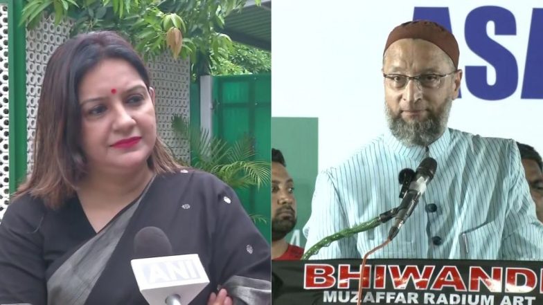Priyanka Chaturvedi On Asaduddin Owaisi: असदुद्दीन ओवेसी यांच्या वधूबाबत केलेल्या वक्तव्यावर प्रियांका चतुर्वेदी यांनी केली जोरदार टीका