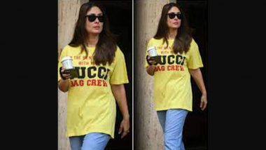 Kareena Kapoor चा 40 हजारांचा T-Shirt पाहून नेटीझन्स झाले थक्क; म्हणाले, 'यापेक्षा जास्त चांगला टी-शर्ट बाजारात 200 रुपयांत मिळतो'