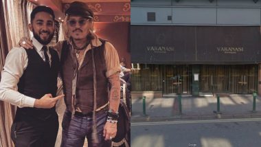 हॉलीवूड अभिनेता Johnny Depp ने घेतला भारतीय रेस्टॉरंट 'वाराणसी'मध्ये भोजनाचा आस्वाद; तब्बल 49 लाखांचे झाले बिल (Watch Video)