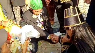ऐकावे ते नवलंच! 44 वर्षीय व्यक्तीने केले बकरीशी लग्न, समोर आले विचित्र कारण (Watch Video)