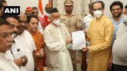 Uddhav Thackeray Resigns: उद्धव ठाकरेंनी राज्यपालांकडे सुपूर्द केला मुख्यमंत्रीपदाचा राजीनामा