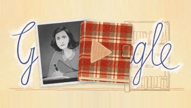 Honoring Anne Frank Google Doodle: अ‍ॅना फ्रँकची डायरी पुस्तकाला 75 वर्षे पूर्ण, गूगलकडून डूडल बनवत खास सलाम
