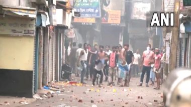 Nupur Sharma Prophet Row: नुपूर शर्मा यांच्या वक्तव्यावरुन पश्चिम बंगालमध्ये वाद; आंदोलकांकडून दगडफेक, पोलिसांकडून अश्रुधुराचा वापर