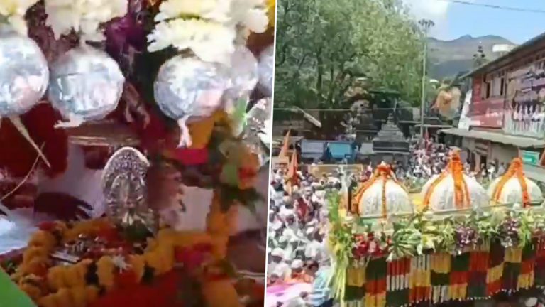 Pandharpur Ashadhi Wari 2022: संत निवृत्तीनाथ महाराज पालखी दिंडी पायी वारीचे 2 वर्षांच्या खंडानंतर आज पंढरपूर कडे प्रस्थान