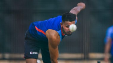 Second Wicket for Umran Malik: न्यूझीलंडला तिसरा धक्का, उमरानने पदार्पणाच्या सामन्यात घेतल्या दोन विकेट (Watch Video)