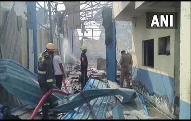 Hapur Chemical Factory Fire: उत्तर प्रदेशमधील हापूरमध्ये केमिकल फॅक्टरीला आग; 8 कामगारांचा मृत्यू