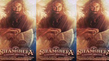 Shamshera Poster Leaked: रणबीर कपूरच्या 'शमशेरा'चे पोस्टर लीक, चित्रपट लवकरच प्रक्षेकांच्या भेटीला