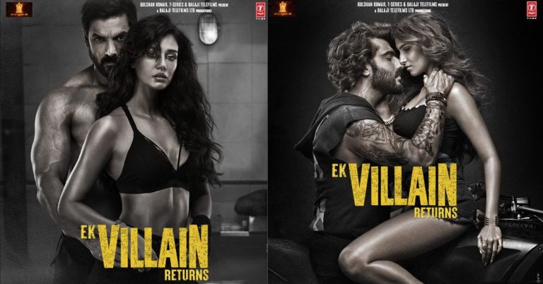 Ek Villan Returns: दिशा पटानी - जॉन अब्राहम आणि अर्जुन कपूर - तारा सुतारियाची जमली जोडी, पहा पोस्टर