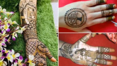 Vat Purnima 2022 Mehndi Designs: वट पौर्णिमेनिमित्त हातावर काढा खास Indo-Western, Floral Mehandi आणि Arabic Henna Patterns मेहंदी, Watch Videos
