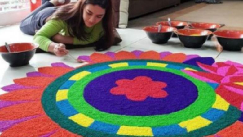 Vat Purnima 2022 Rangoli Designs: वट पौर्णिमेनिमित्त 'या' सोप्प्या, सुंदर रांगोळी काढून सजवा अंगण