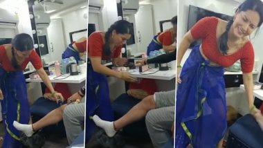 Sunny Leone बनली 'डॉक्टर', उपचार करतांना जे घडले ते पाहून बसेल धक्का, पाहा व्हिडीओ