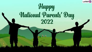 National Parents Day 2022 Messages & Wishes: राष्ट्रीय पालक दिन 2022 संदेश आणि शुभेच्छा; HD इमेज, वॉलपेपर, व्हॉट्सअ‍ॅप स्टिकर्स, संदेश, म्हणी यांसह आपल्या प्रिय पालकांप्रती व्यक्त करा आपले प्रेम