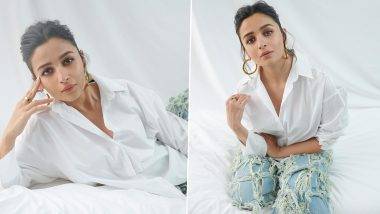 अभिनेत्री Alia Bhatt ने नुकतेच पोस्ट केले Classic Photos, व्हाईट शर्ट आणि ब्लू डेनिममध्ये दिसून आली Bold, पाहा फोटो